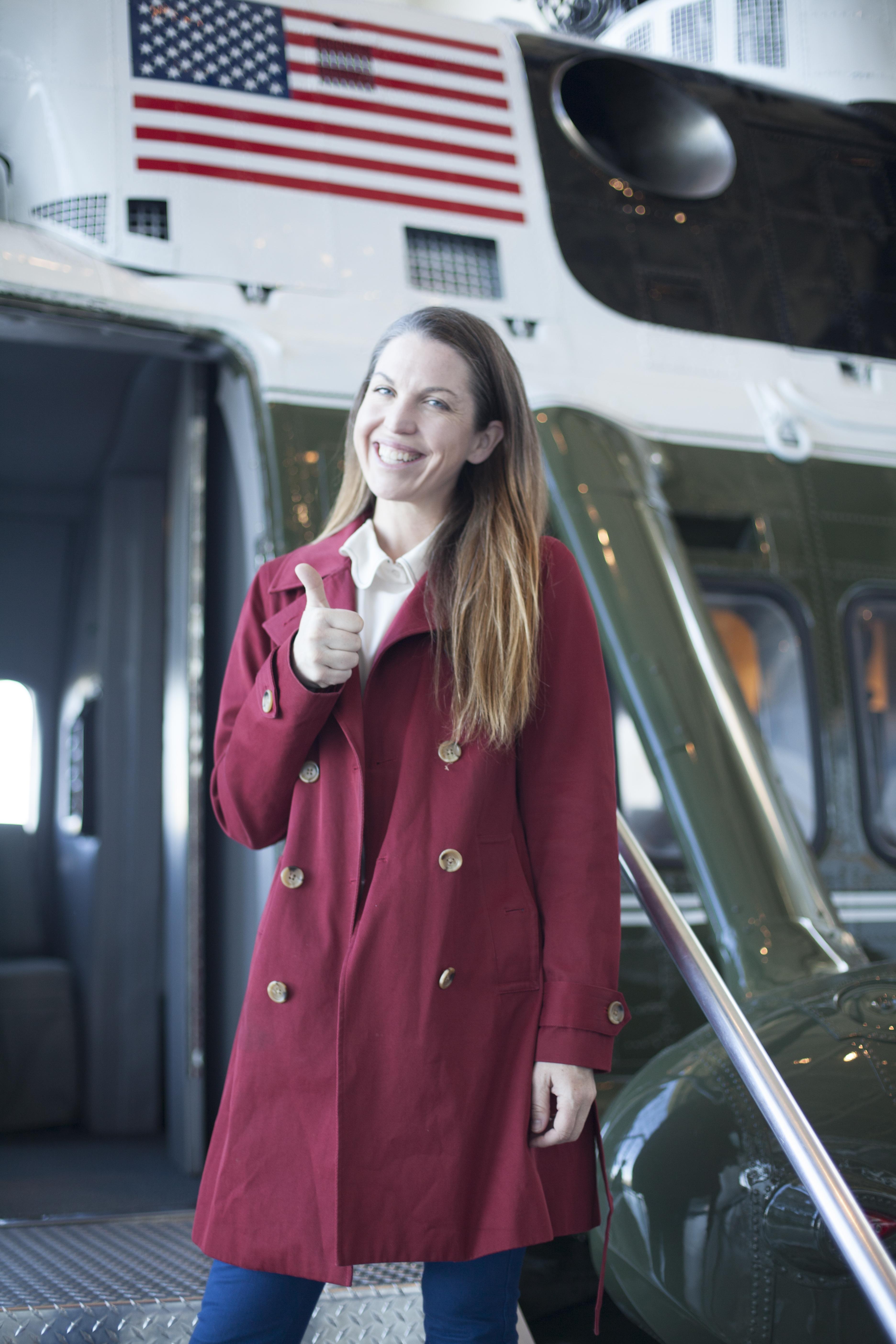 Marine One Thumbs Up