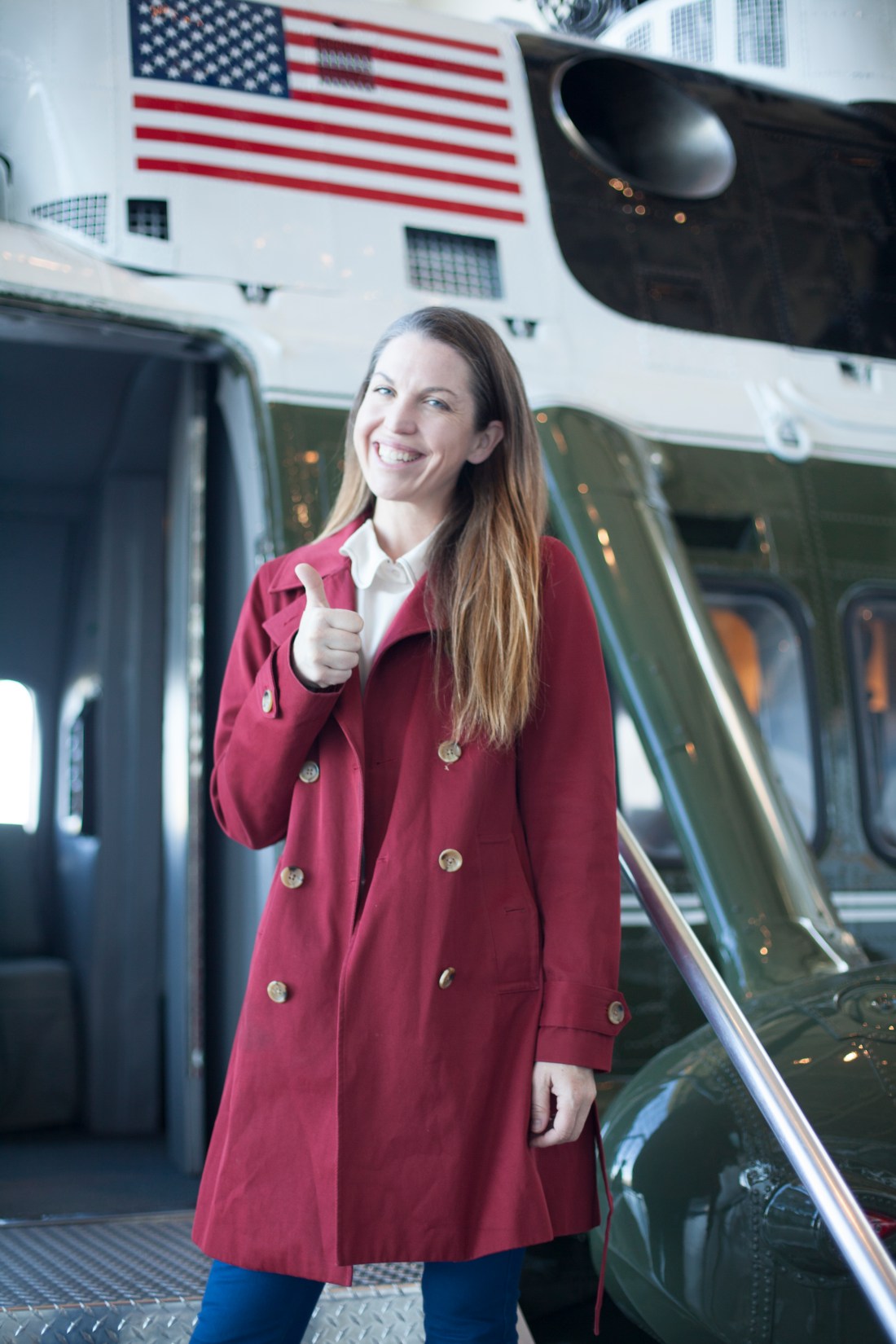 Marine One Thumbs Up